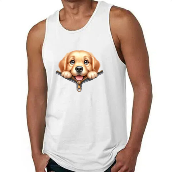 Camiseta Regata Labrador Retriever no Ziper - Imagem 4