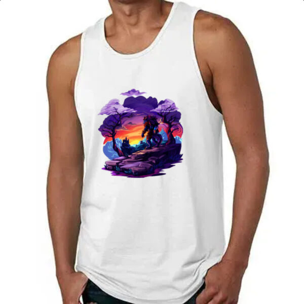 Camiseta Regata Leao guerreiro noturno - Imagem 4