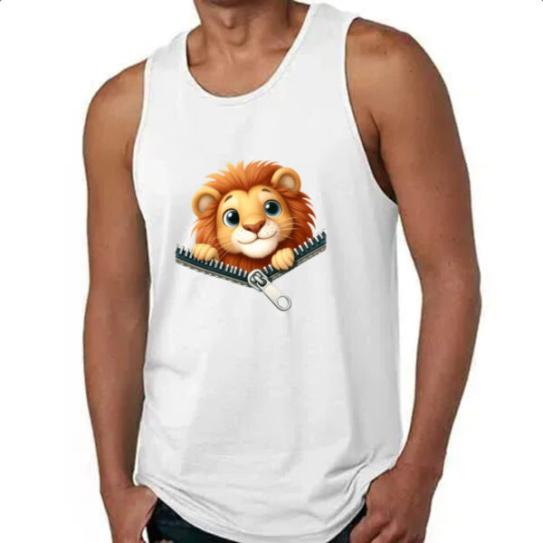 Camiseta Regata Leao no ziper - Imagem 4