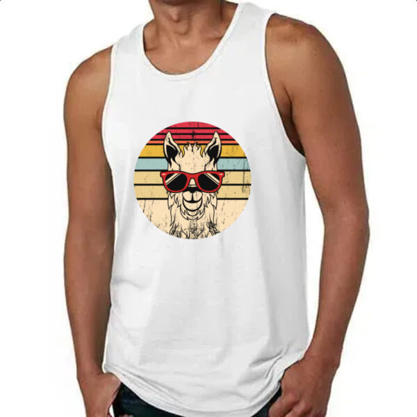 Camiseta Regata Lhama ray ban sunset - Imagem 4