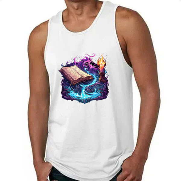 Camiseta Regata Livro magia em acao - Imagem 4