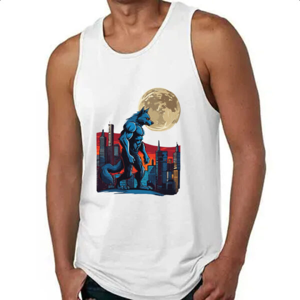 Camiseta Regata Lobisomen cidade ao luar - Imagem 4
