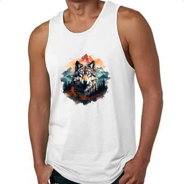 Camiseta Regata Lobo da montanha - Imagem 4