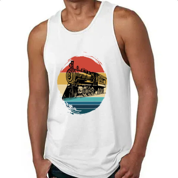 Camiseta Regata Locomotiva Sunset - Imagem 4