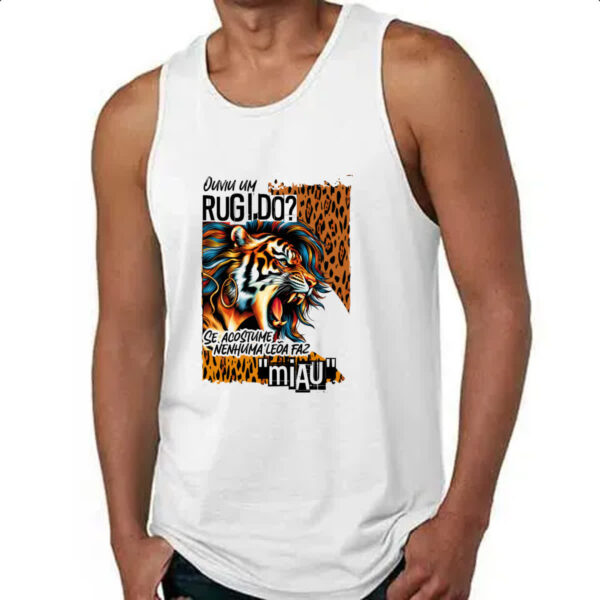 Camiseta Regata Mulher leoa - Imagem 4