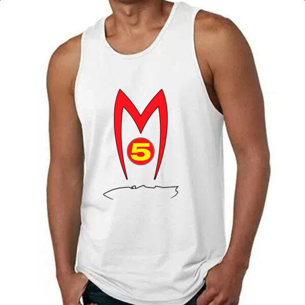 Camiseta Regata Mach 5 Logo e contorno - Imagem 4