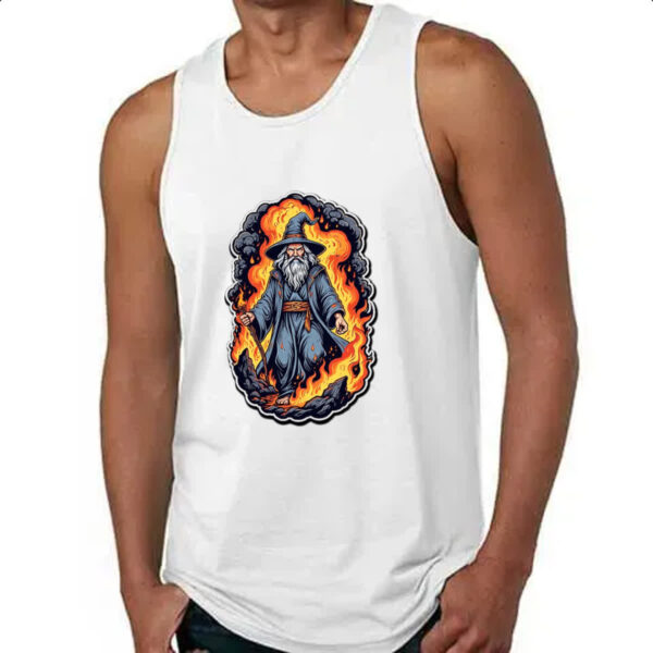 Camiseta Regata Mago do fogo - Imagem 4