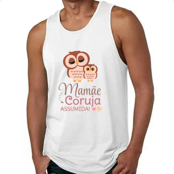 Camiseta Regata Mamae coruja assumida - Imagem 4