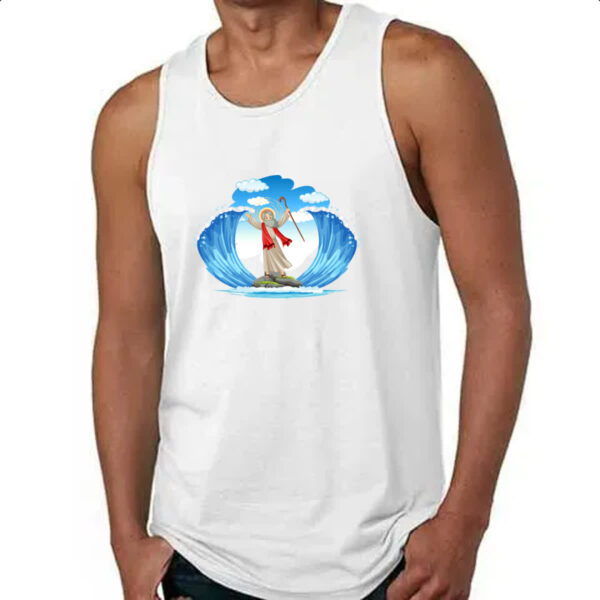 Camiseta Regata Moises abrindo mar vermelho - Imagem 4