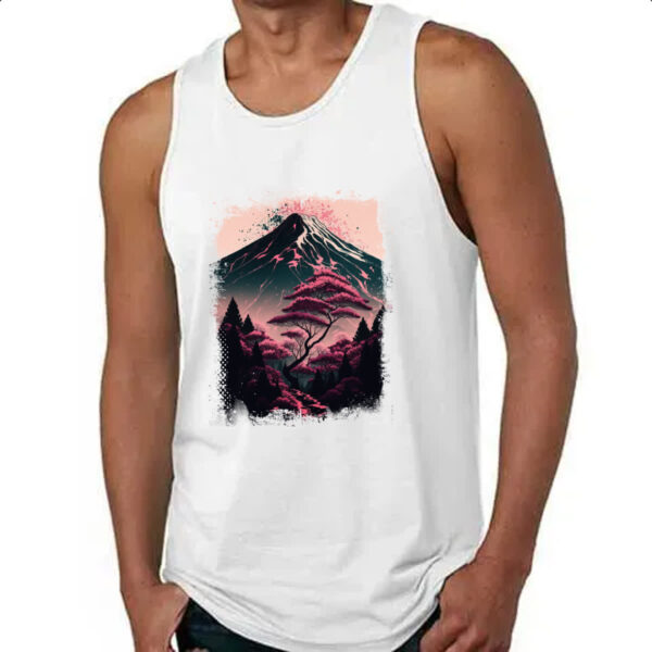 Camiseta Regata Montanha Fugi Japao 4 - Imagem 4