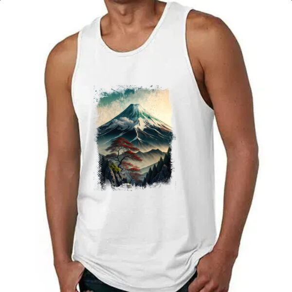 Camiseta Regata Montanha Fugi Japao 5 - Imagem 4