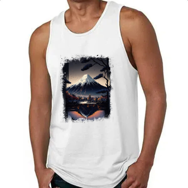 Camiseta Regata Montanha Fugi Japao 7 - Imagem 4
