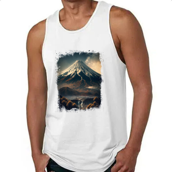 Camiseta Regata Montanha Fugi Japao 8 - Imagem 4