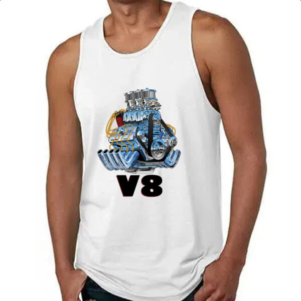 Camiseta Regata Motor V8 Power - Imagem 4