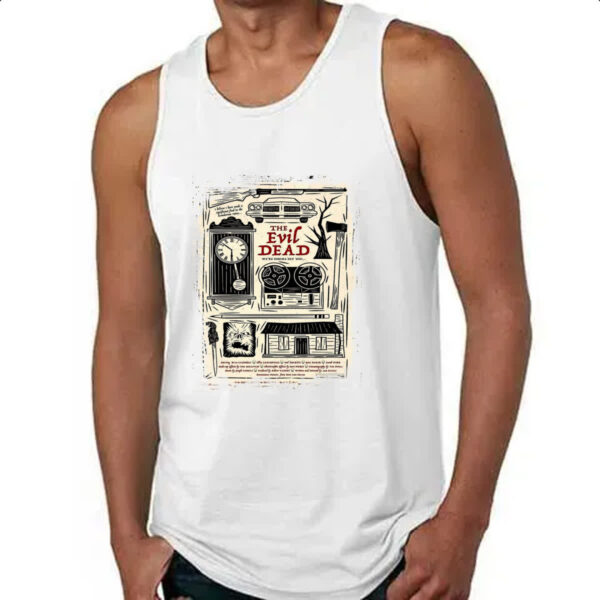 Camiseta Regata Nostalgia A morte do Demonio Elementos - Image 4