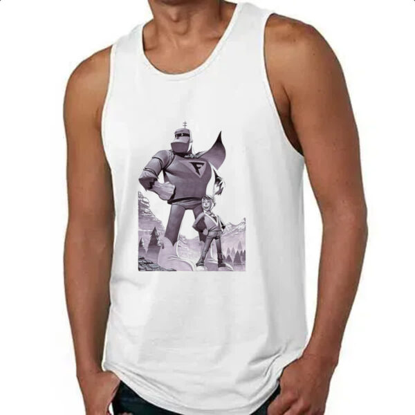 Camiseta Regata Nostalgia Frankstein Jr Grafite Arte - Imagem 4