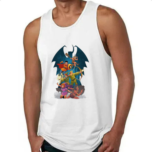 Camiseta Regata Nostalgia caverna do dragao - Imagem 4