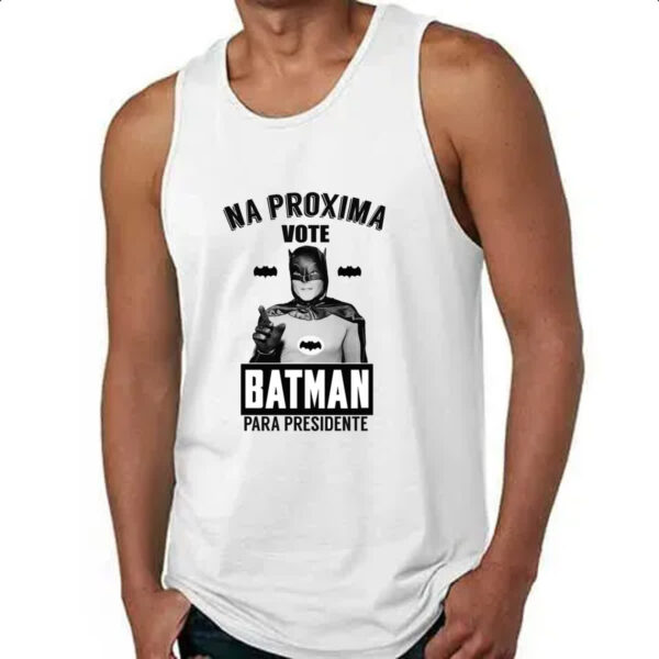 Camiseta Regata Na proxima vote Batman - Imagem 4