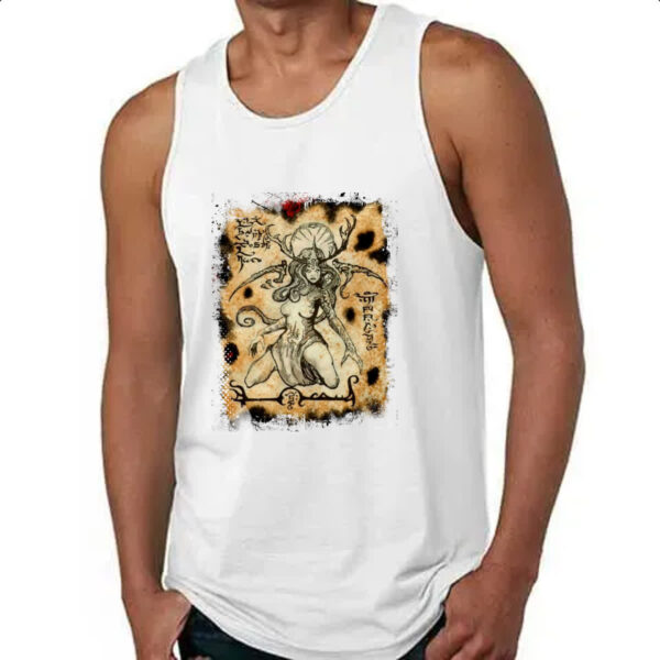 Camiseta Regata Necronomicon Fragmento Deusa Hiperboria - Imagem 4