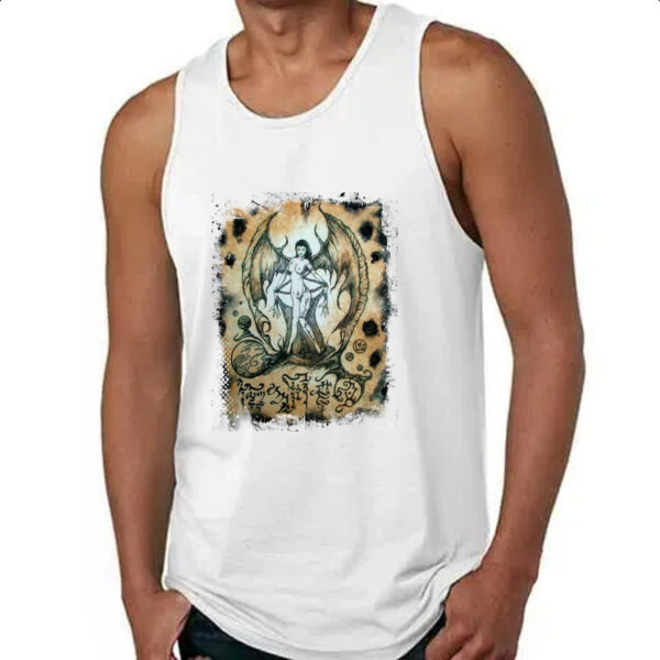 Camiseta Regata Necronomicon Fragmento Succubus - Imagem 4