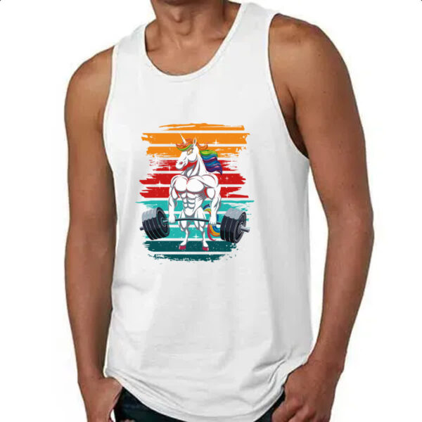 Camiseta Regata Unicornio maromba - Imagem 4