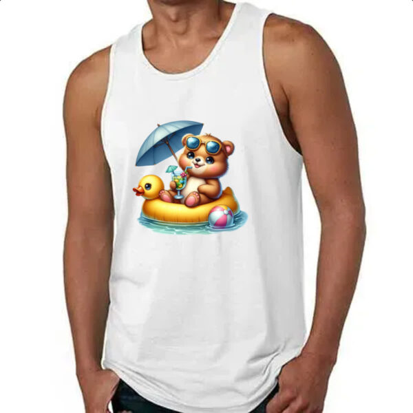 Camiseta Regata Urso na boia - Imagem 4
