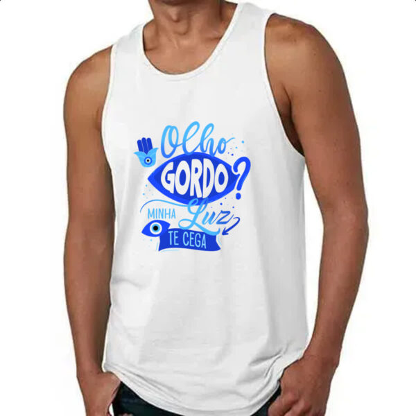Camiseta Regata Olho Grego gordo cego - Imagem 4