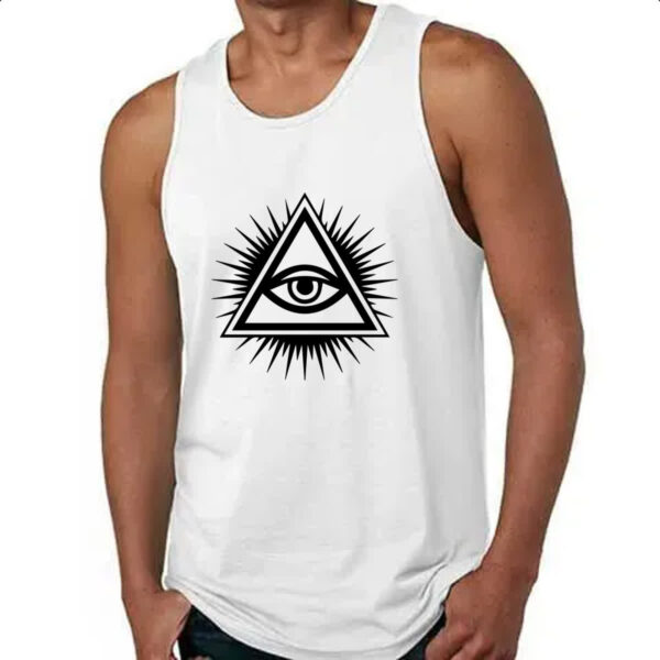 Camiseta Regata Olho de horus illuminati - Imagem 4