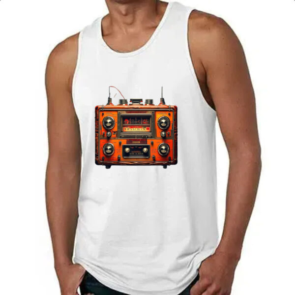 Camiseta Regata Old School Radio - Imagem 4