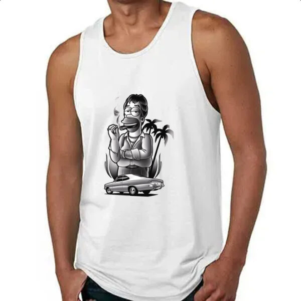 Camiseta Regata Opala Hommer Simpson - Imagem 4