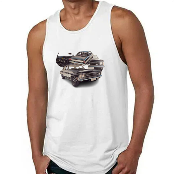Camiseta Regata Opala classico preto - Imagem 4