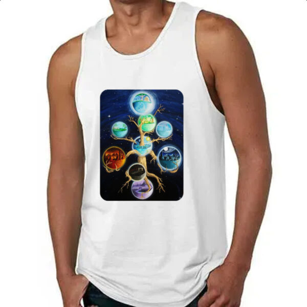 Camiseta Regata Os noves reinos - Mitologia Viking - Imagem 4