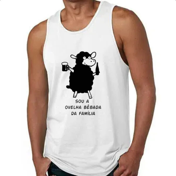 Camiseta Regata Ovelha Bebada da Familia - Imagem 4