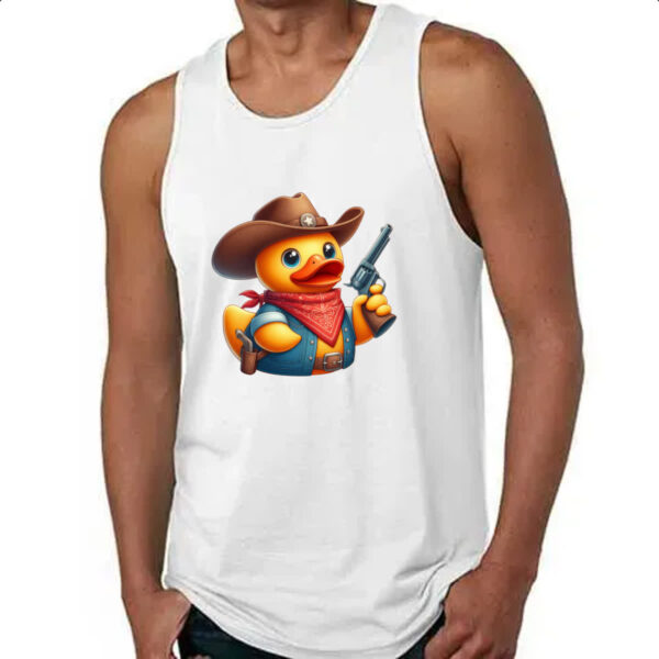 Camiseta Regata Patinho de borracha Cowboy - Imagem 4