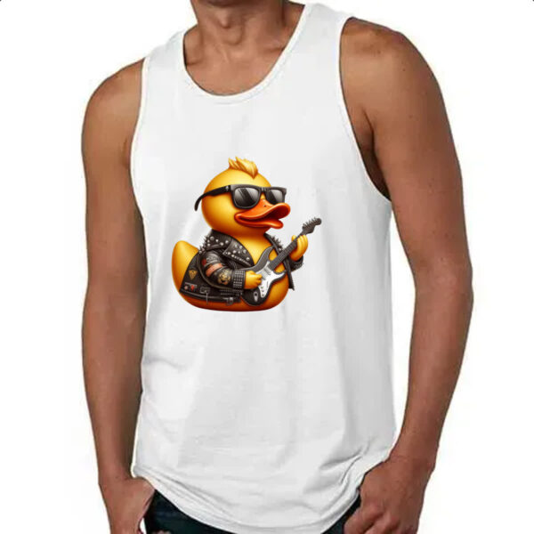 Camiseta Regata Patinho de borracha Rockeiro - Imagem 4