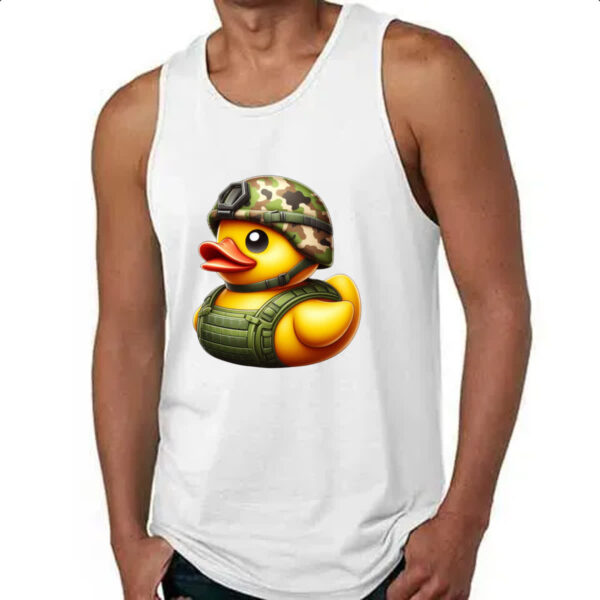 Camiseta Regata Patinho de borracha Soldado - Imagem 4