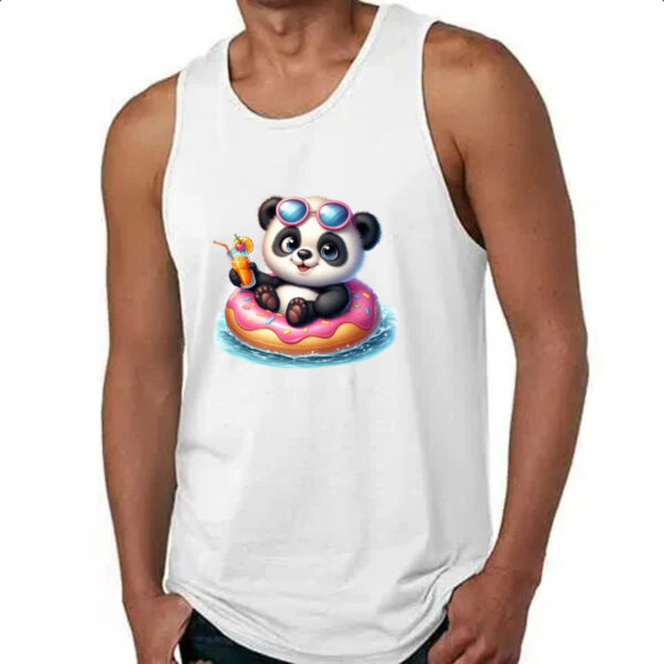 Camiseta Regata Panda na boia - Imagem 4