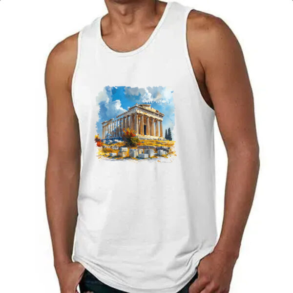 Camiseta Regata Partenon watercolor - Imagem 4