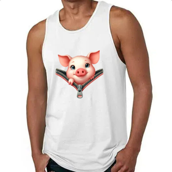 Camiseta Regata Porco no ziper - Imagem 4