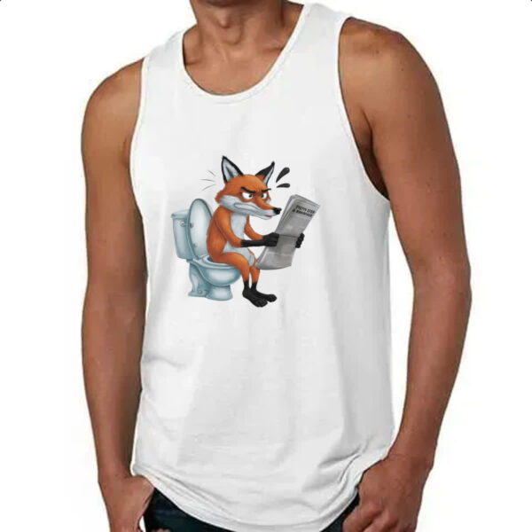 Camiseta Regata Raposa na sala de forca - Imagem 4