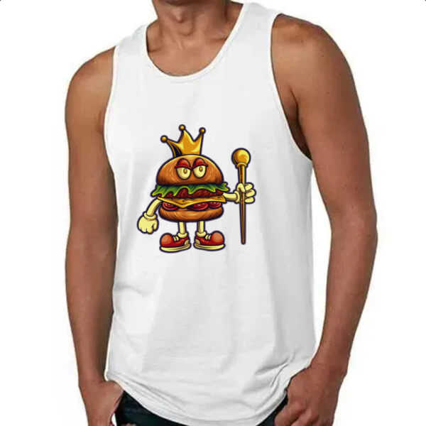 Camiseta Regata Rei Hamburguer - Imagem 4