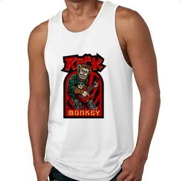 Camiseta Regata Rock Monkey - Imagem 4