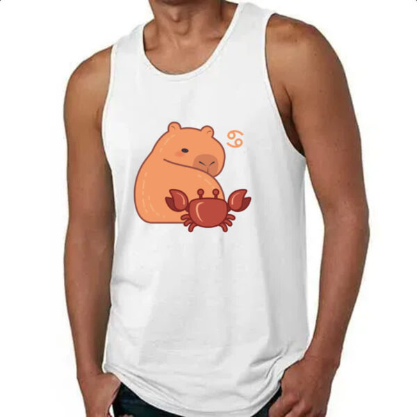 Camiseta Regata Signo Capivara Cancer - Imagem 4