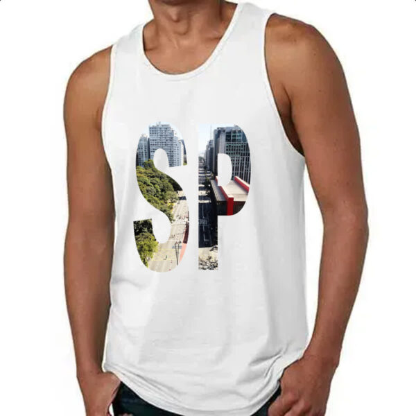 Camiseta Regata SP Avenida Paulista - Imagem 4