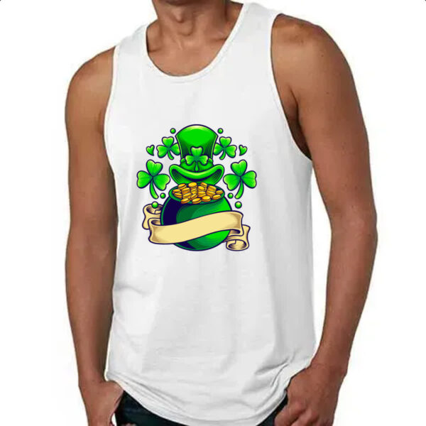 Camiseta Regata ST Patricks Day pote de ouro - Imagem 4