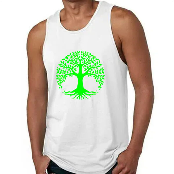 Camiseta Regata Arvore da vida verde - Imagem 4