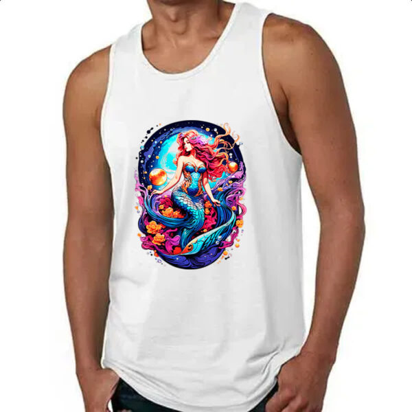 Camiseta Regata Sereia na galaxia - Imagem 4