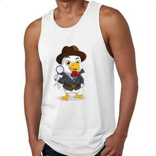 Camiseta Regata Sherlock Chicken - Imagem 4
