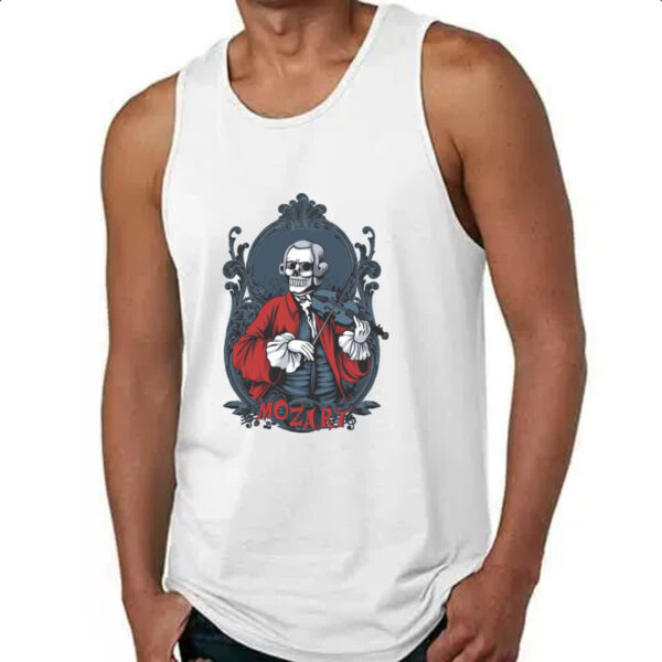 Camiseta Regata Skull Mozart - Imagem 4