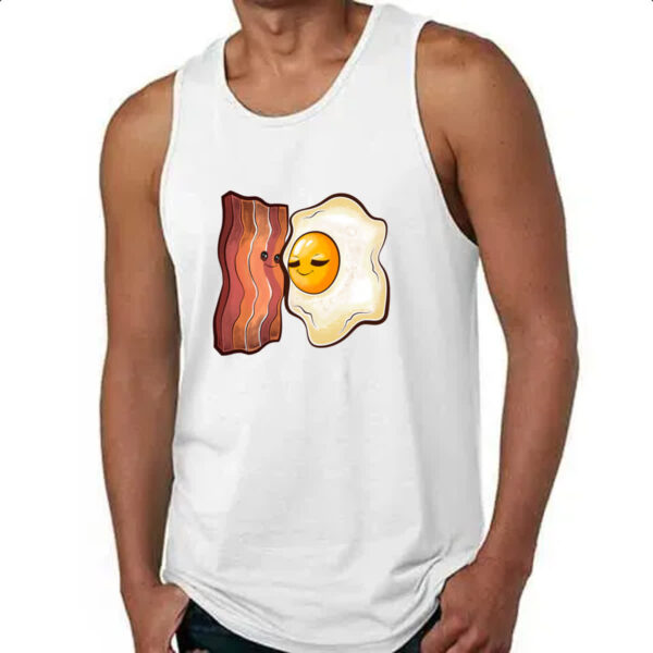 Camiseta Regata Bacon e ovo - Imagem 4